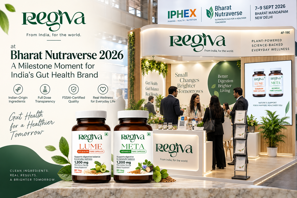 REGIVA at Bharat Nutraverse 2026 | Gut Health Expo Recap